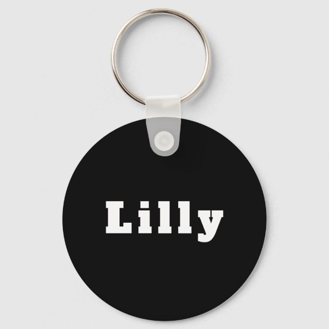 Lilly Key Ring (Front)