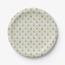 Lilly of the valley plates