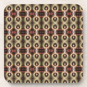 Lilly whimsical mushroom fairy coaster