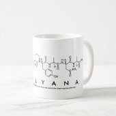 Lillyana peptide name mug (Front Right)