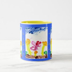 Lilly's Masterpiece Two-Tone Coffee Mug