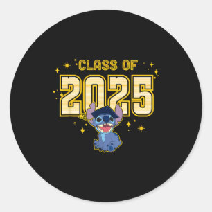 Lilo & graduation 2025 collegiate classic round sticker