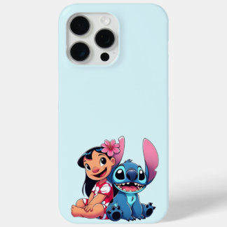 Lilo and Stitch Tropical Fun: iPhone 15 Pro Max Case