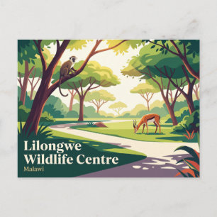Lilongwe Wildlife Centre Malawi Postcard