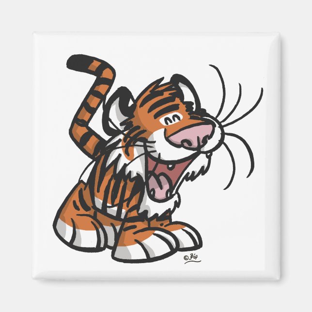 Lil'Tiger magnet (Front)