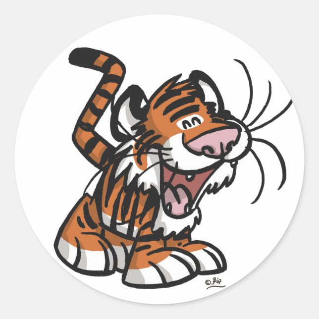 Lil'Tiger sticker (Front)