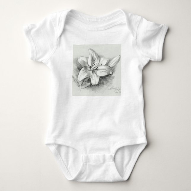 lily-2 baby bodysuit (Front)