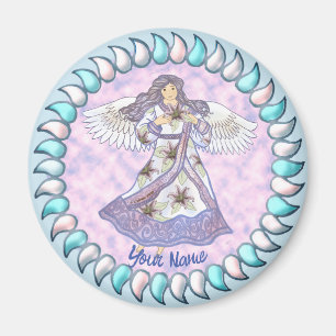 lily  angel  magnet