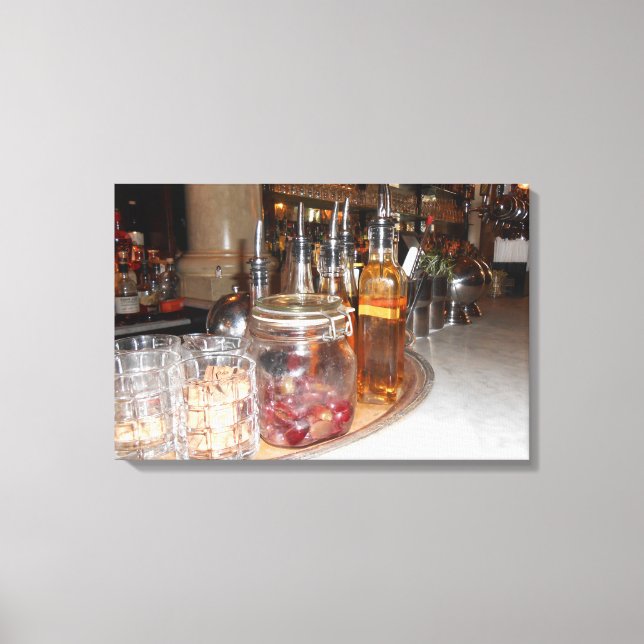 Lily Bar Canvas Print (Front)
