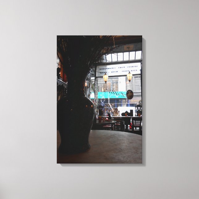 Lily Bar Canvas Print (Front)