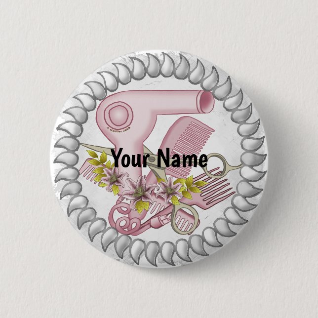 Lily Beauty Parlour   6 Cm Round Badge (Front)