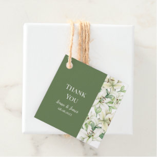 LILY Blossom Elegance Favour Tags