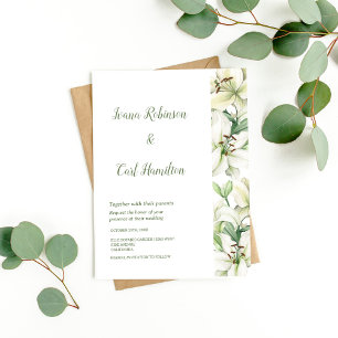 LILY Blossom Elegance Invitation