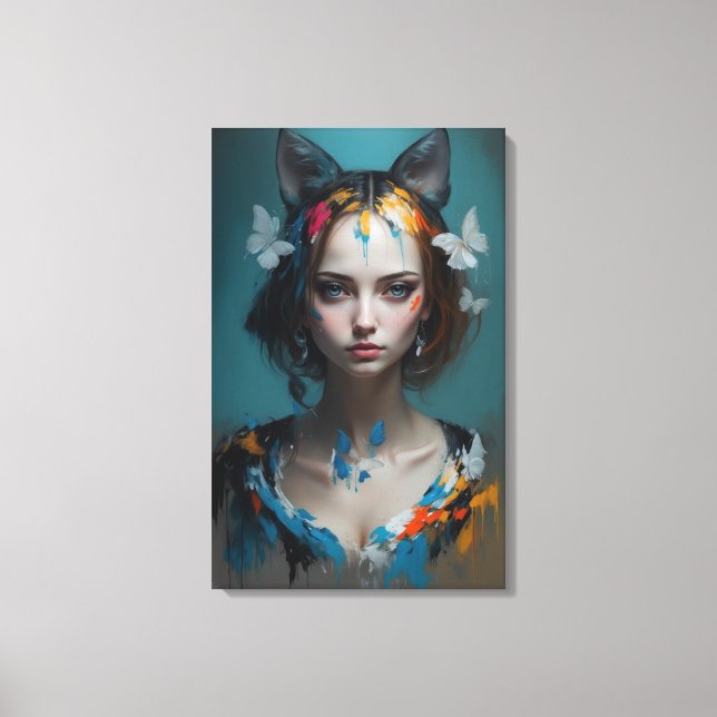 Lily  canvas print (Front)