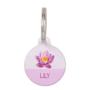 Lily Cat Dog Name Pet Tag