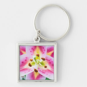 Lily Close-up Key Ring