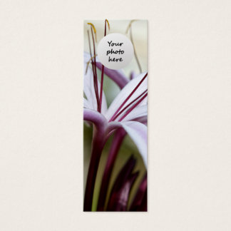 Lily Custom Bookmark