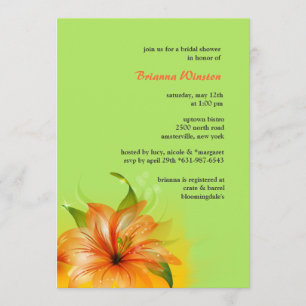 Lily Dew Invitation