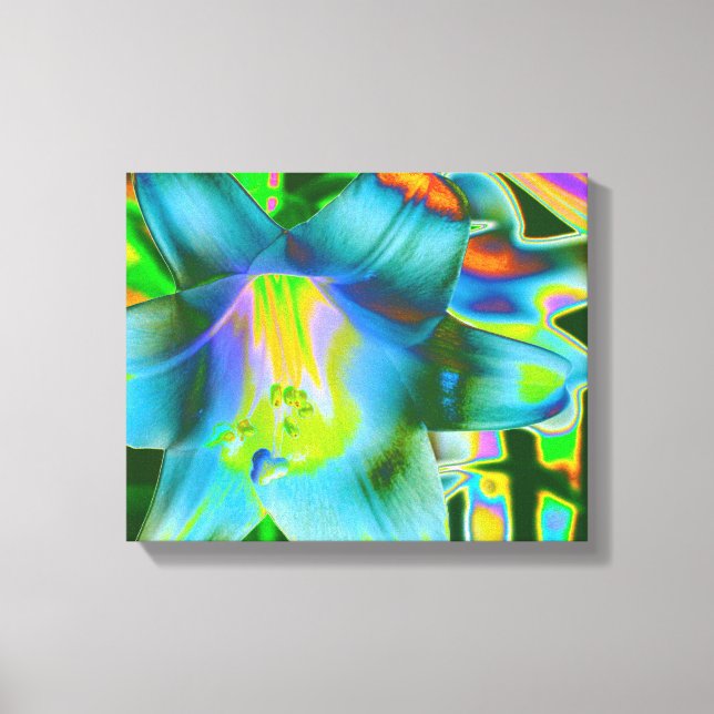 Lily Digitally Enhanced Canvas Wrap Print (Front)
