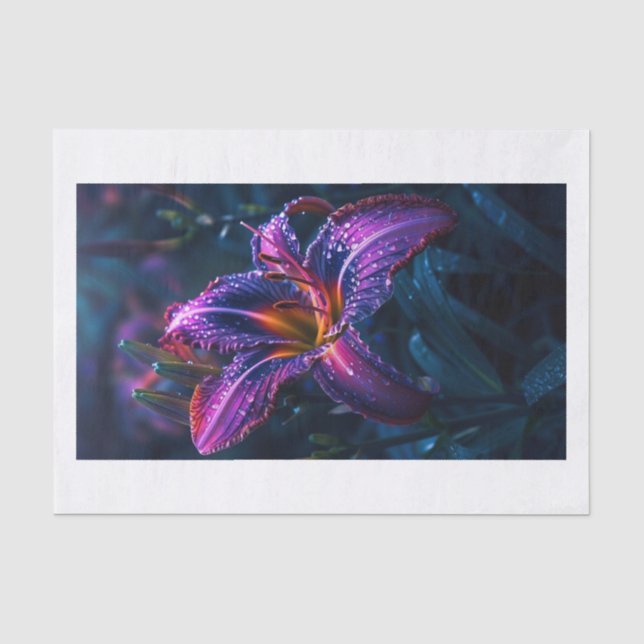 Lily Flower3 Tissue Paper (Front)