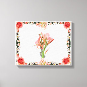 Lily Flower Canvas Print