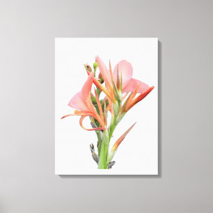 Lily Flower Canvas Print