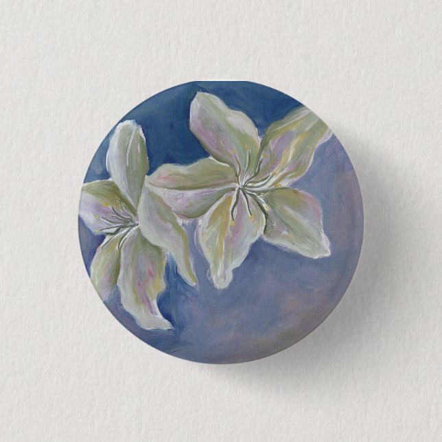 lily flower pin (Front)