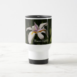 Lily Flower Travel Mug