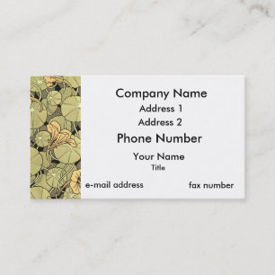 Lily Flowers Business Card
