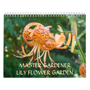LILY FLOWERS CALENDARS Master Gardener gifts