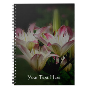Lily Flowers Nature Notebook