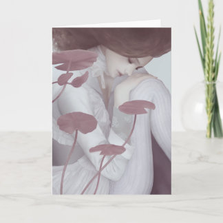 'Lily' Greeting Card