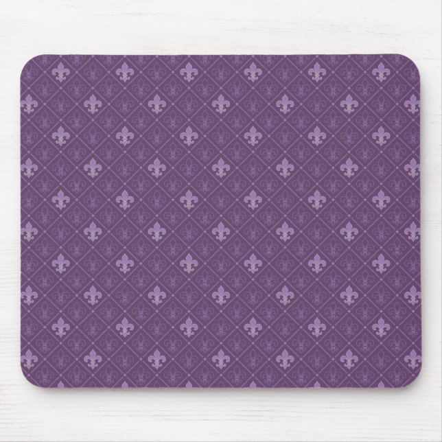 Lily hw5 purple mouse mat (Front)
