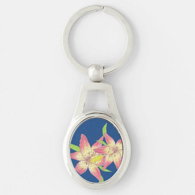 Lily Key Chain (Front)
