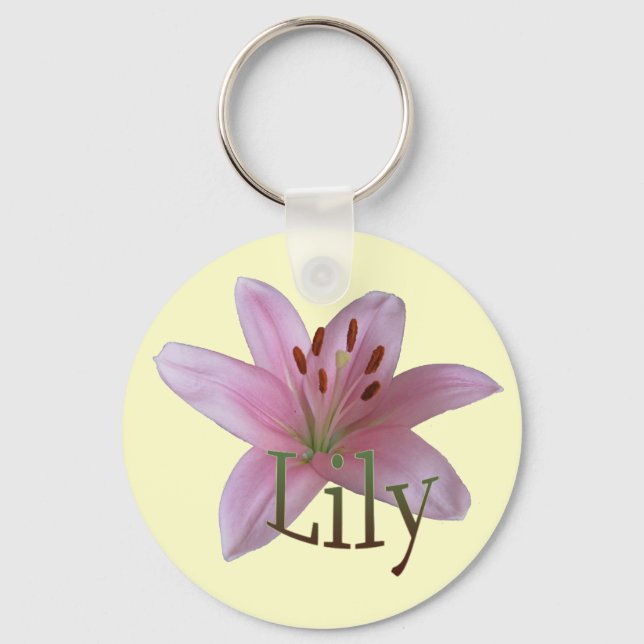 Lily Key Ring (Front)
