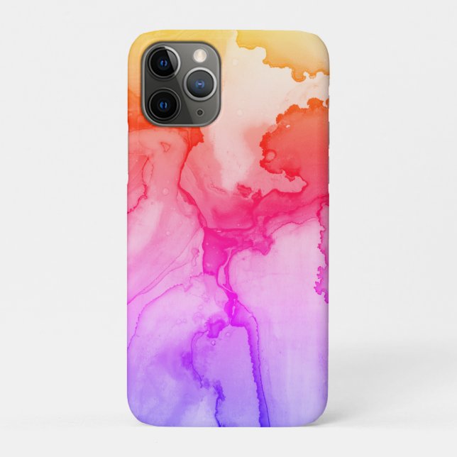 Lily Lake Abstract Watercolor Case-Mate iPhone Case (Back)