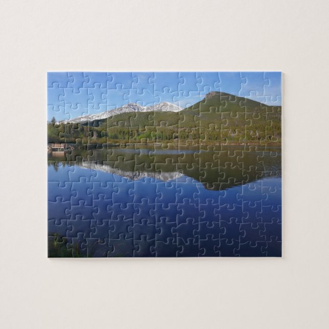 Lily Lake at Rocky Mountain National Park Jigsaw Puzzle (Horizontal)