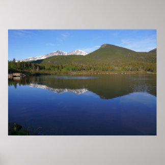 Lily Lake at Rocky Mountain National Park Poster