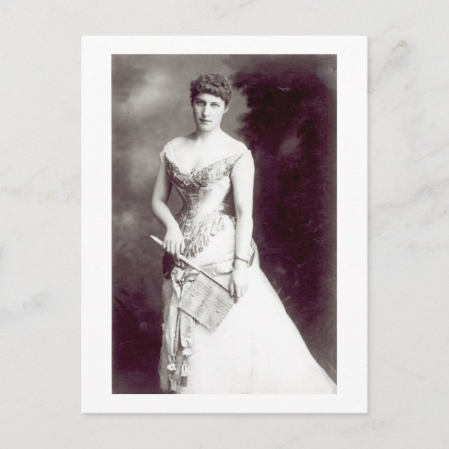 Lily Langtry (1853-1929) performing at the Haymark Postcard (Front)