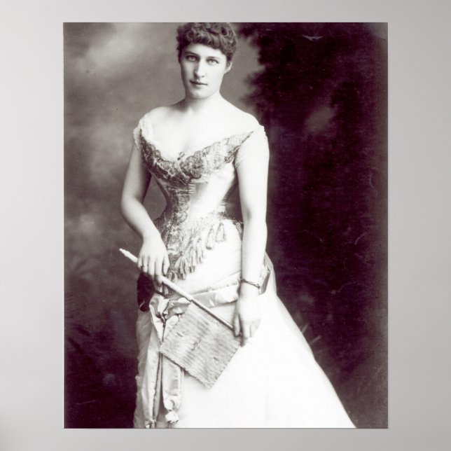 Lily Langtry (1853-1929) performing at the Haymark Poster (Front)