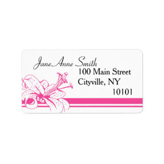 Lily & Lantern Wedding Collection, Return Label 1