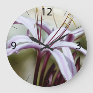 Lily Large Clock