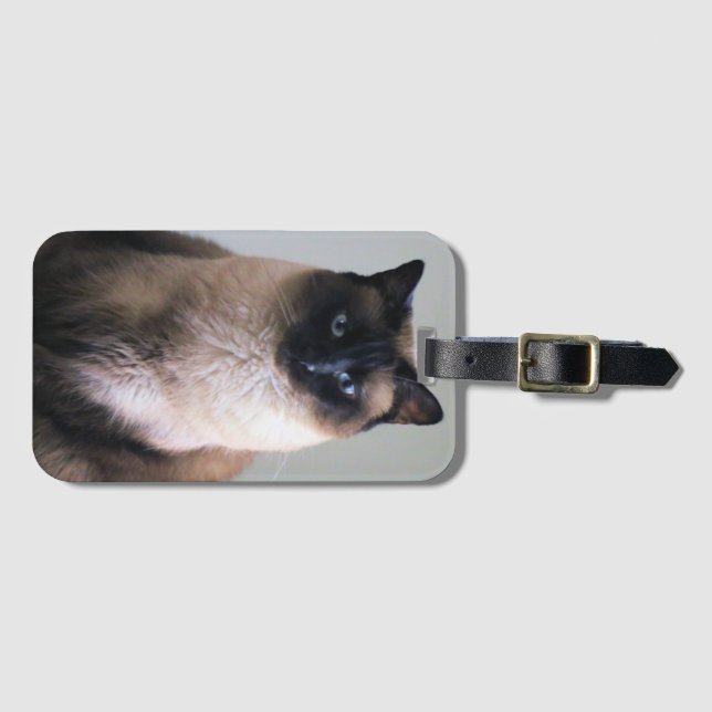 Lily Luggage Tag (Front Horizontal)