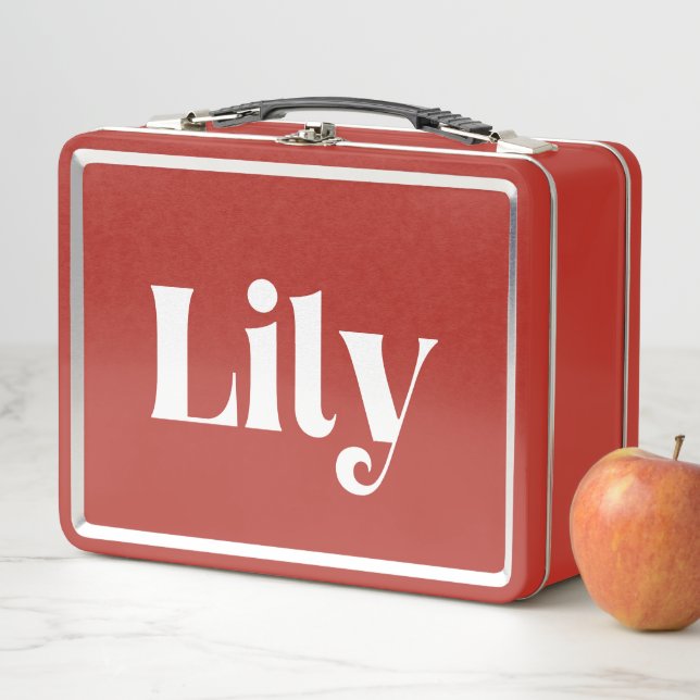 Lily Metal Lunch Box (In Situ)