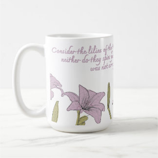 Lily of the Field Coffee Mug