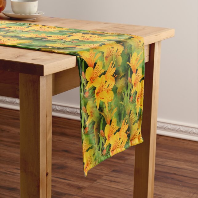 Lily of the Incas Short Table Runner (In Situ)