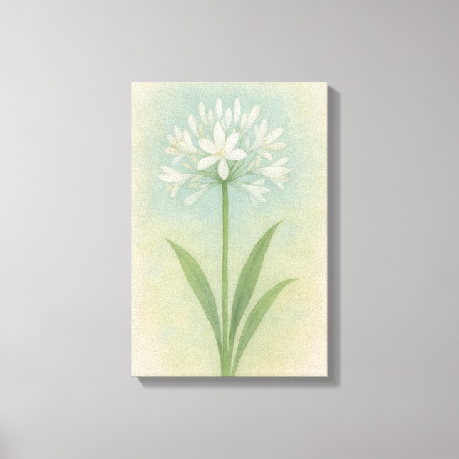 Lily of the Nile Canvas Print (Front)