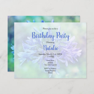 Lily of the Nile Invitation