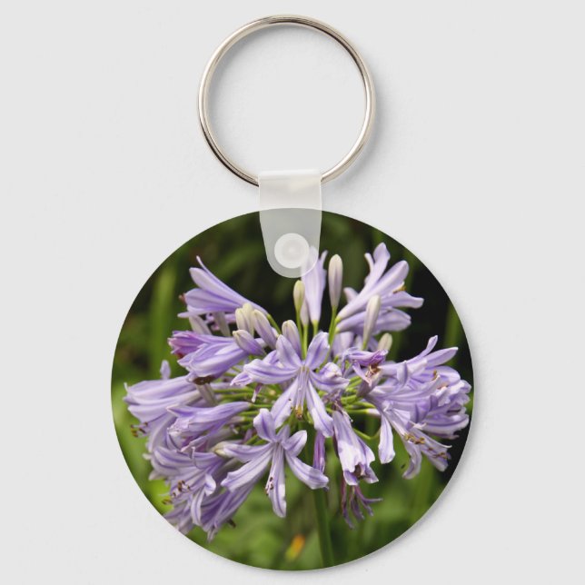 Lily of the Nile Keychain (Front)