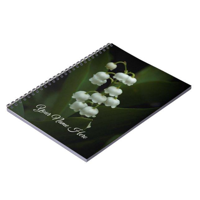 Lily of the Valley-0308 Notebook (Left Side)